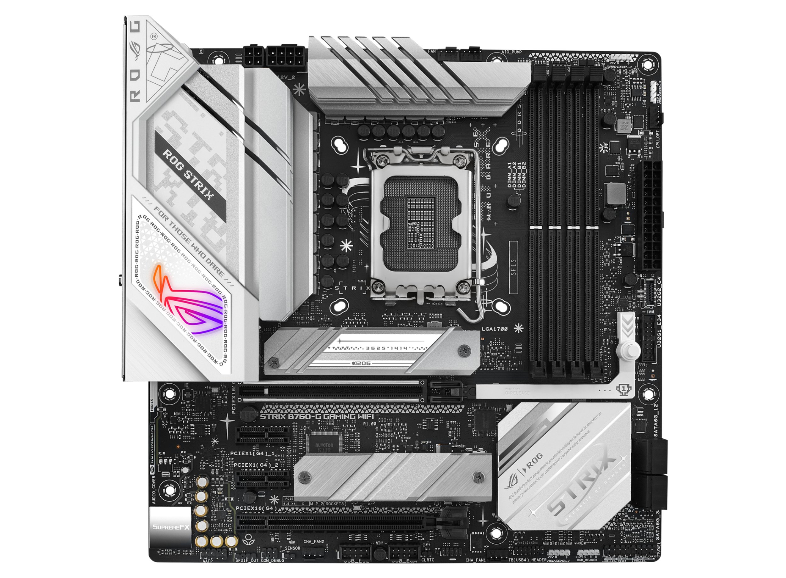ASUS ROG STRIX B760-G GAMING WIFI     (INTEL,1700,DDR5,mATX)