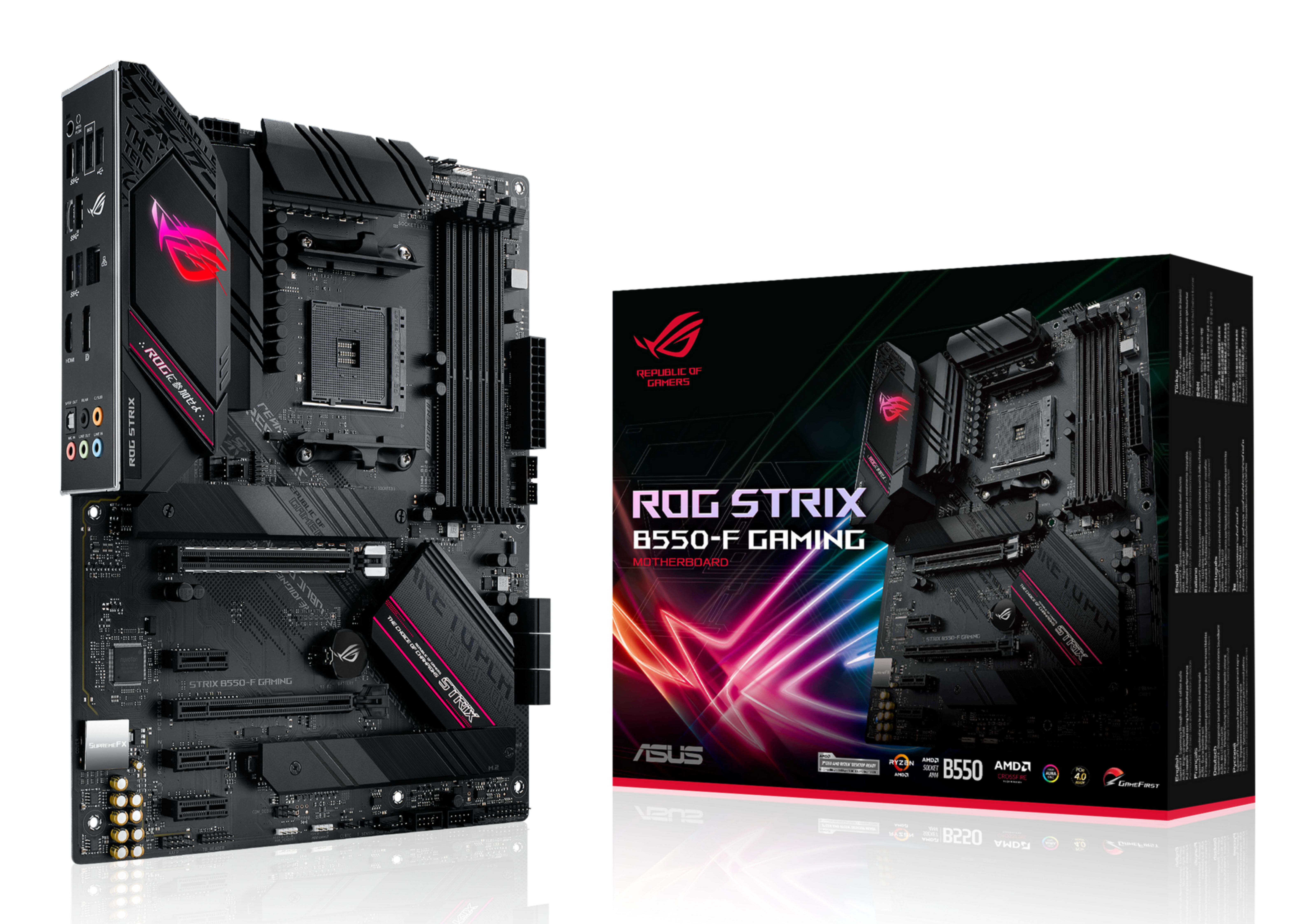 ASUS ROG STRIX B550-F GAMING              (AMD,AM4,DDR4,ATX)