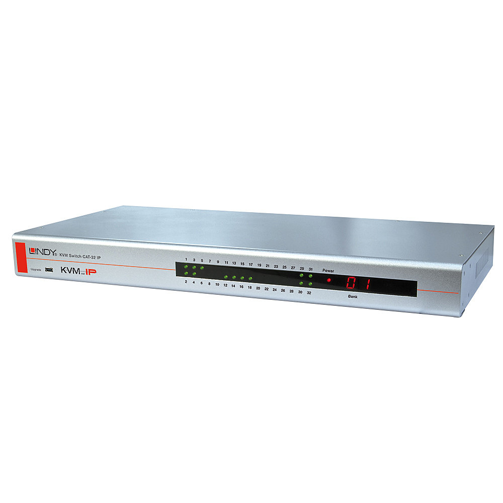 LINDY KVM Switch CAT-32 IP PS/2 & USB Konsole KVM