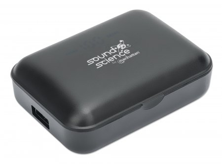 MANHATTAN Sound Science Bluetooth In-Ear-Headset schwarz