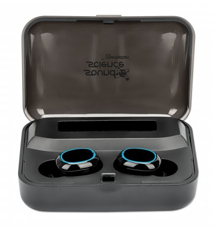 MANHATTAN Sound Science Bluetooth In-Ear-Headset schwarz