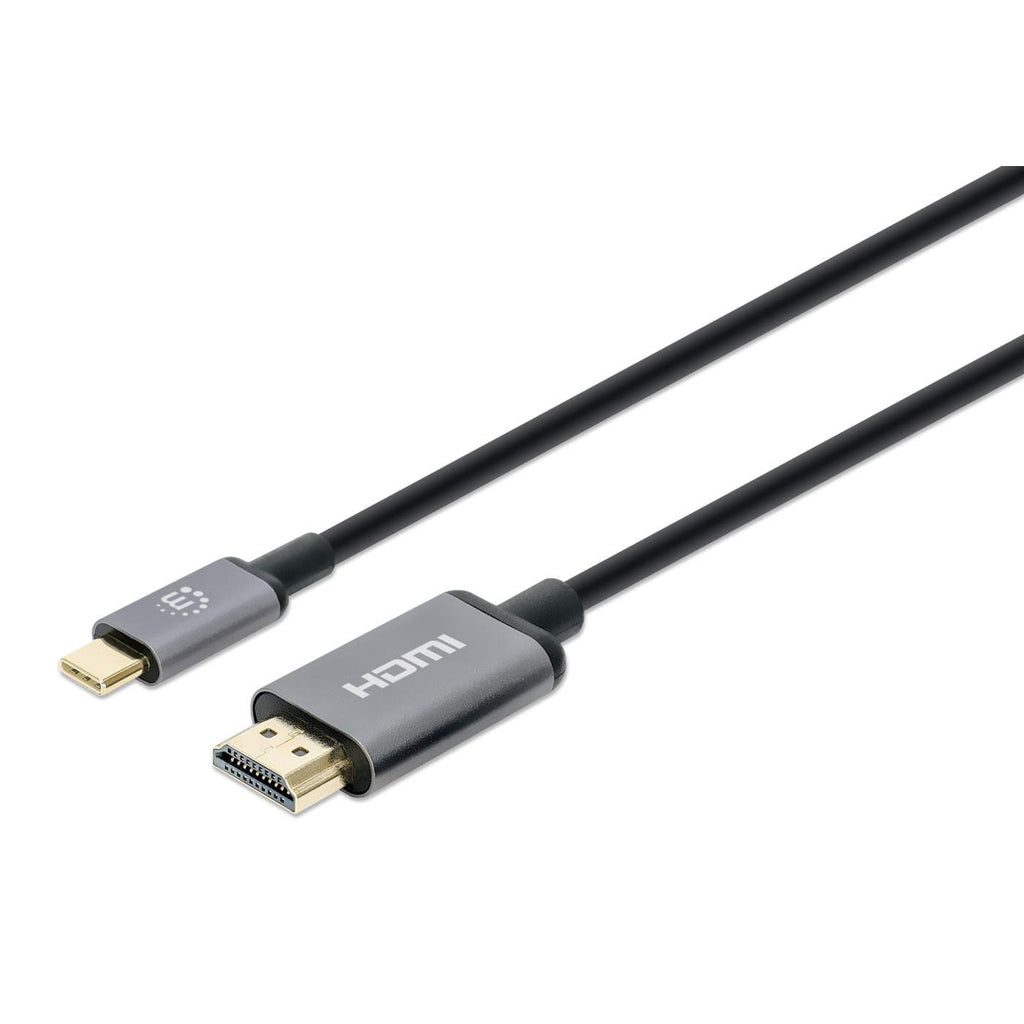 MANHATTAN 4K@60Hz USB-C auf HDMI-Kabel Stecker/&shy;Stecker 1m