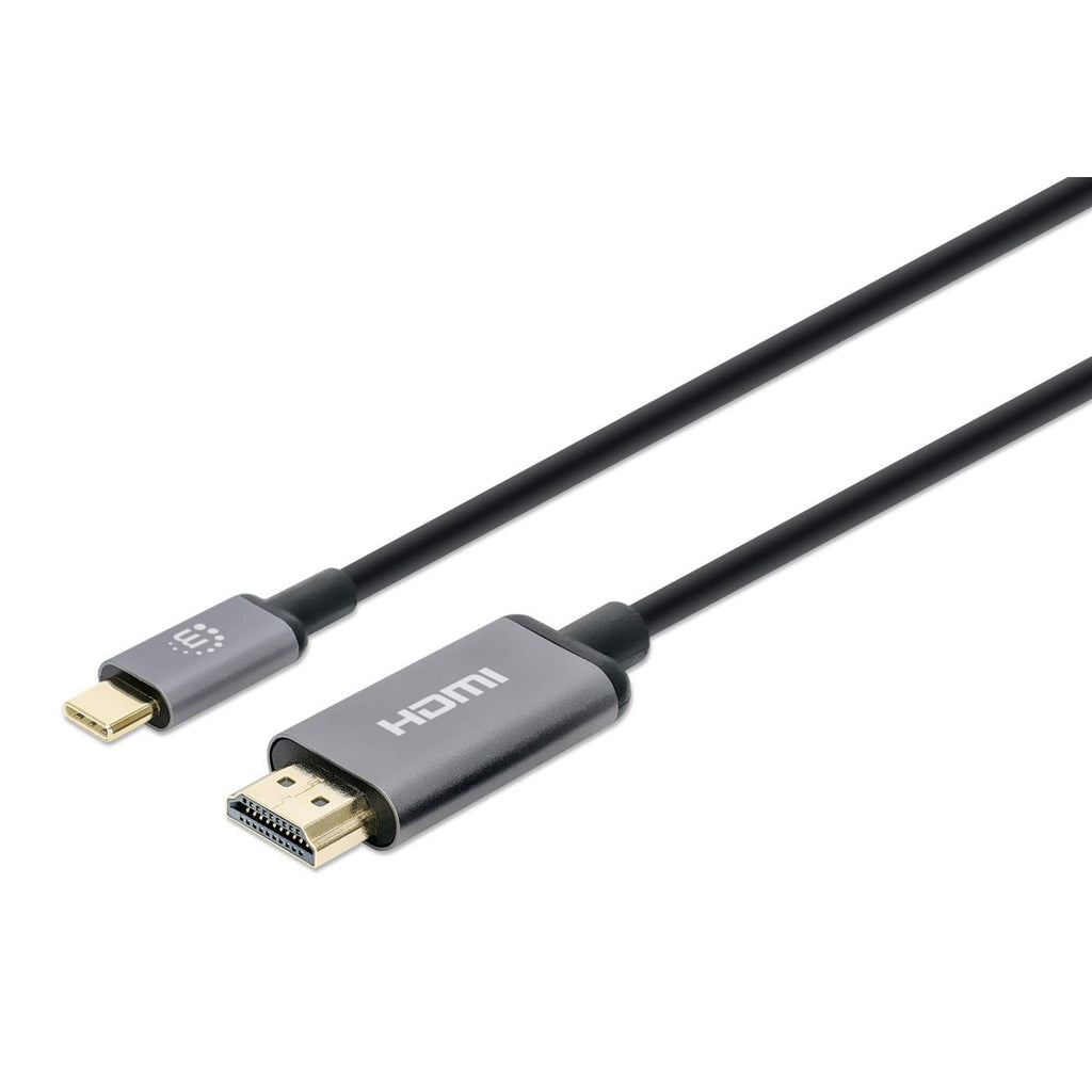 MANHATTAN 4K@60Hz USB-C auf HDMI-Kabel Stecker/&shy;Stecker 2m