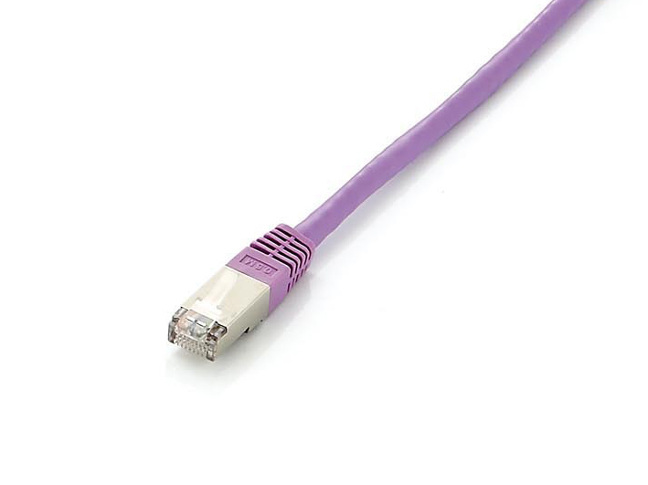 Equip Cat.6A PlatinumS/FTP Patchkabel, 20m, Violett
