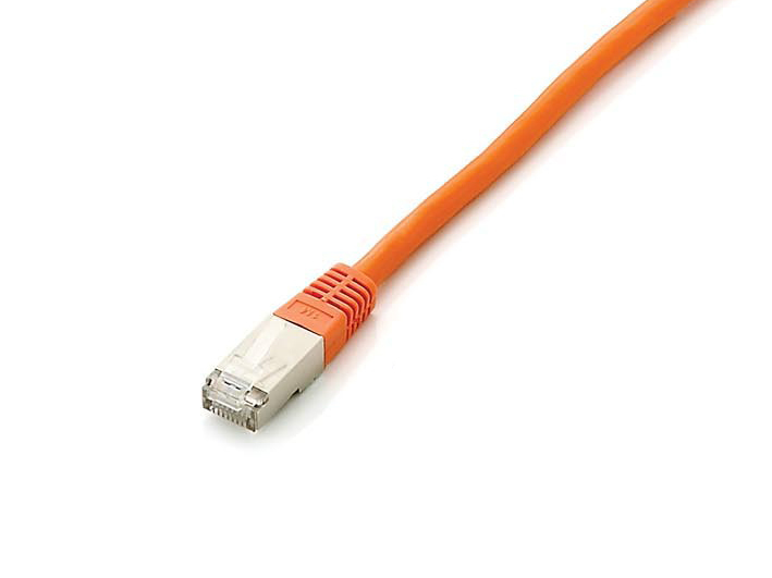 Equip Cat.6A PlatinumS/FTP Patchkabel, 0.5m, Orange