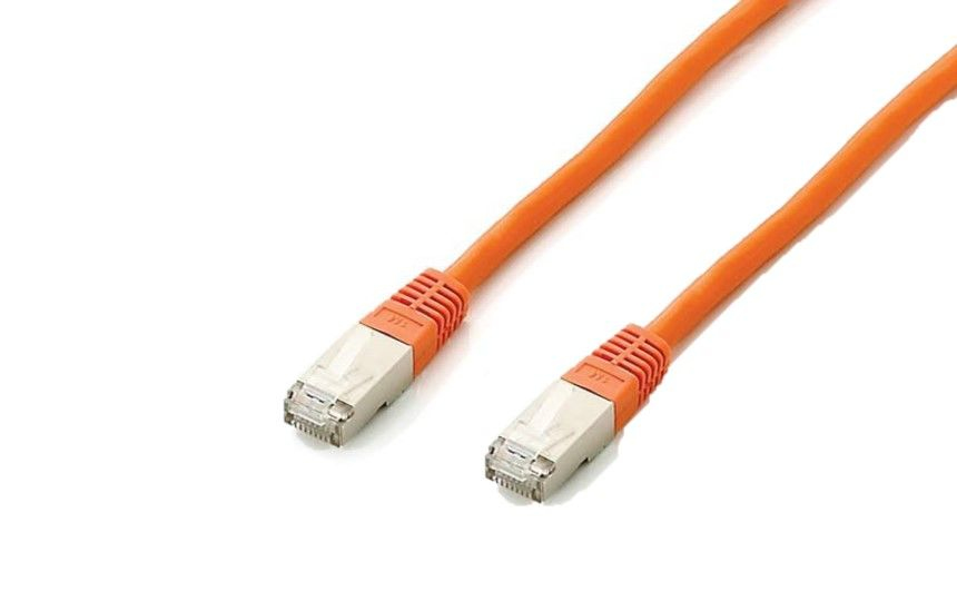 Equip Cat.6A PlatinumS/FTP Patchkabel, 1.0m, Orange