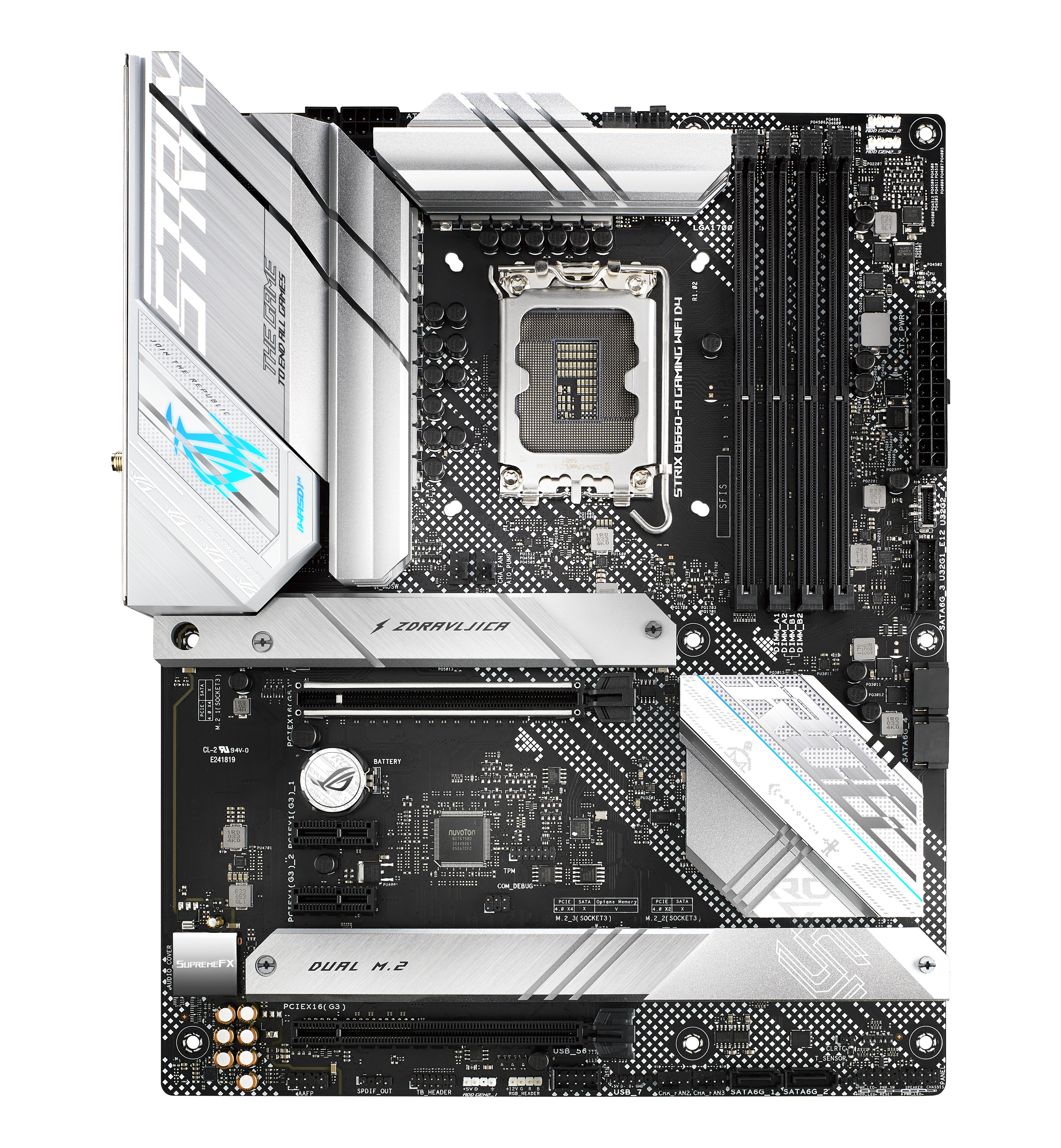 ASUS ROG STRIX B660-A GAMING WIFI D4   (INTEL,1700,DDR4,ATX)