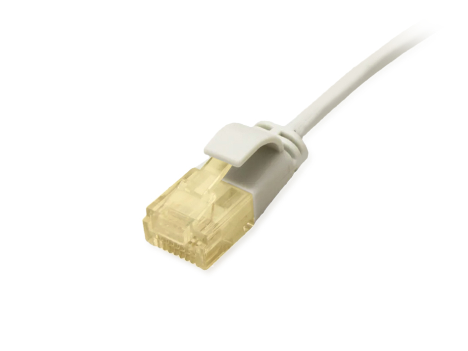 Equip Patchkabel Cat6A SlimFlex U/UTP 3.00m grau LSZH 2xRJ45 Polybeutel
