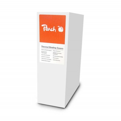 Peach Thermobindemappen  weiss für 100 Blätter A4       80PK