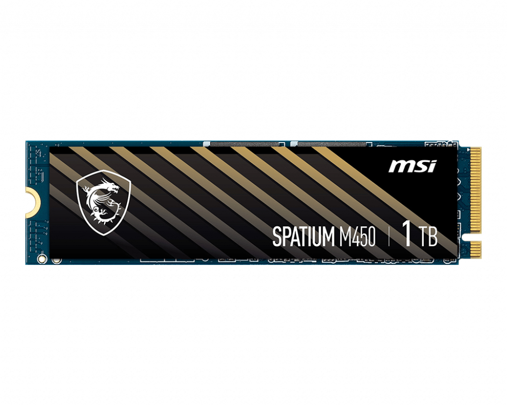 SSD 1TB MSI Spatium M450 V1 (M.2 2280) PCIe Gen4 x4 NVMe