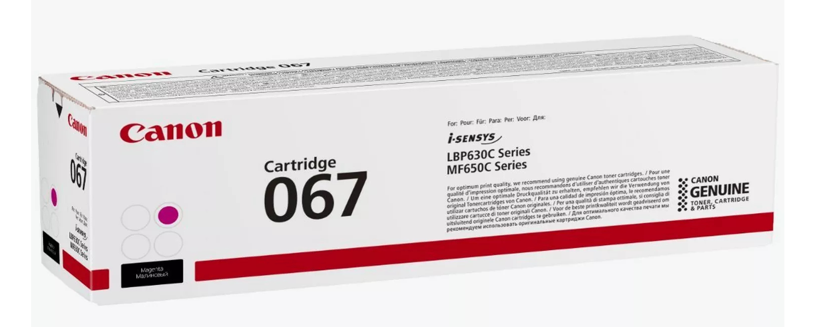 Toner Canon 067  M           magenta            1350 Seiten