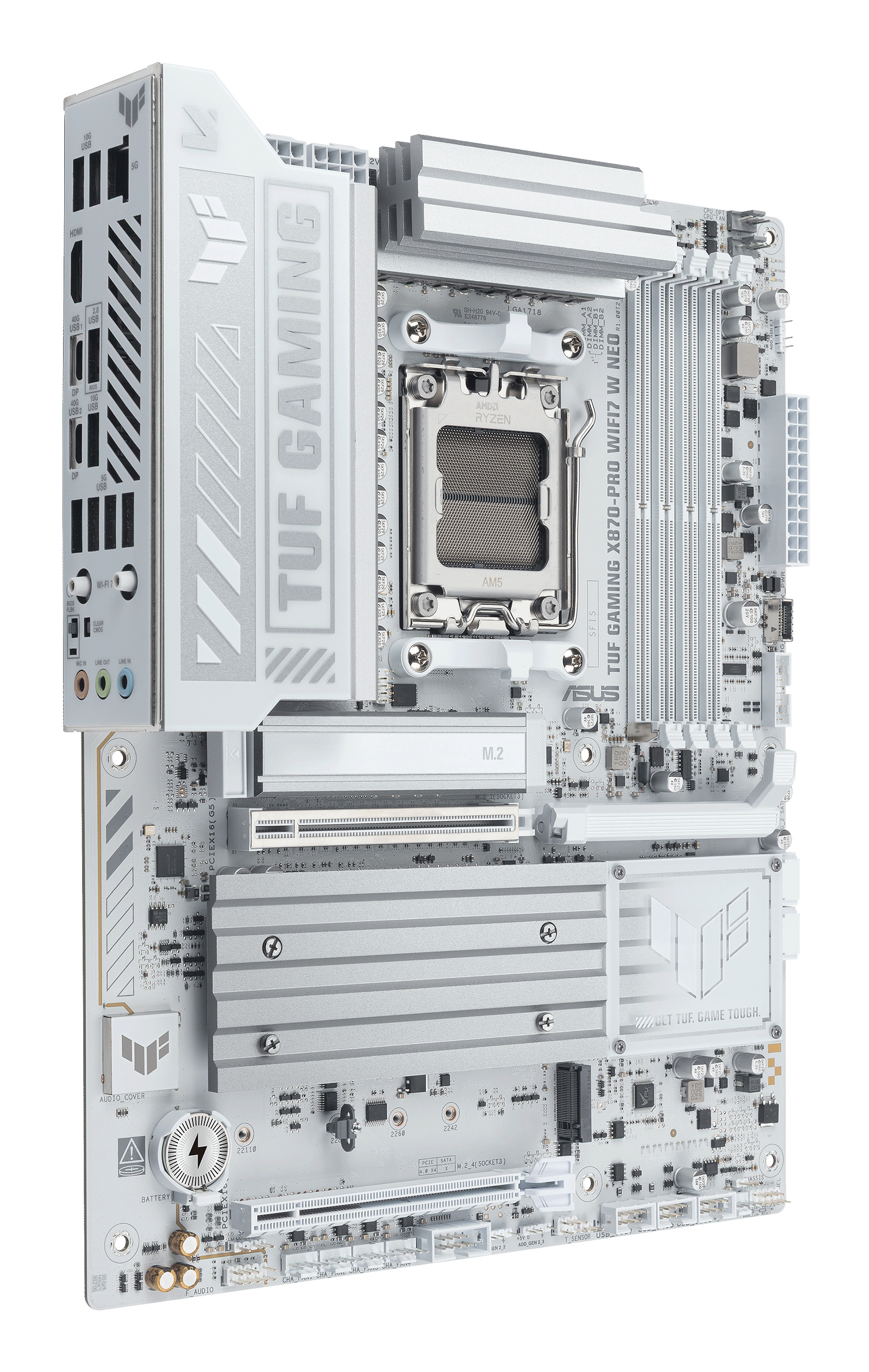 ASUS TUF GAMING X870-PRO WIFI7 W NEO (AMD,AM5,DDR5,ATX)