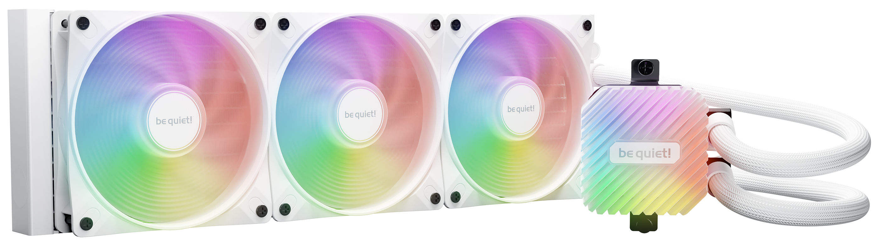 be quiet! WAK LIGHT LOOP 360mm White All-in-One Wasserkühlg.