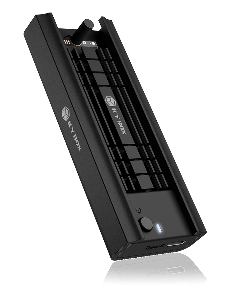 Geh. IcyBox M.2NVMe & SATA SSD, USB 3.2 (Gen2) Geh. IcyBox M.2NVMe & SATA SSD, USB 3.2 (Gen2)