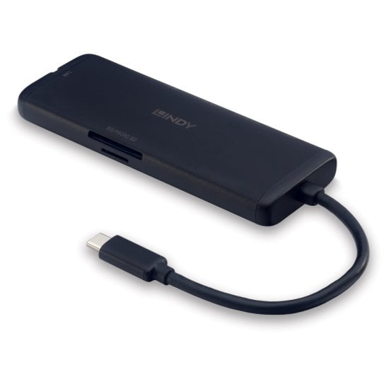 LINDY DST-Mini, USB Typ C 4K Laptop Mini Dock