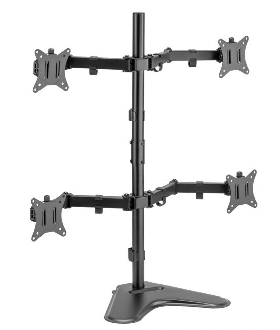Equip 17-32 Vierfach-Monitor/LCD-Tischfußhalterung
