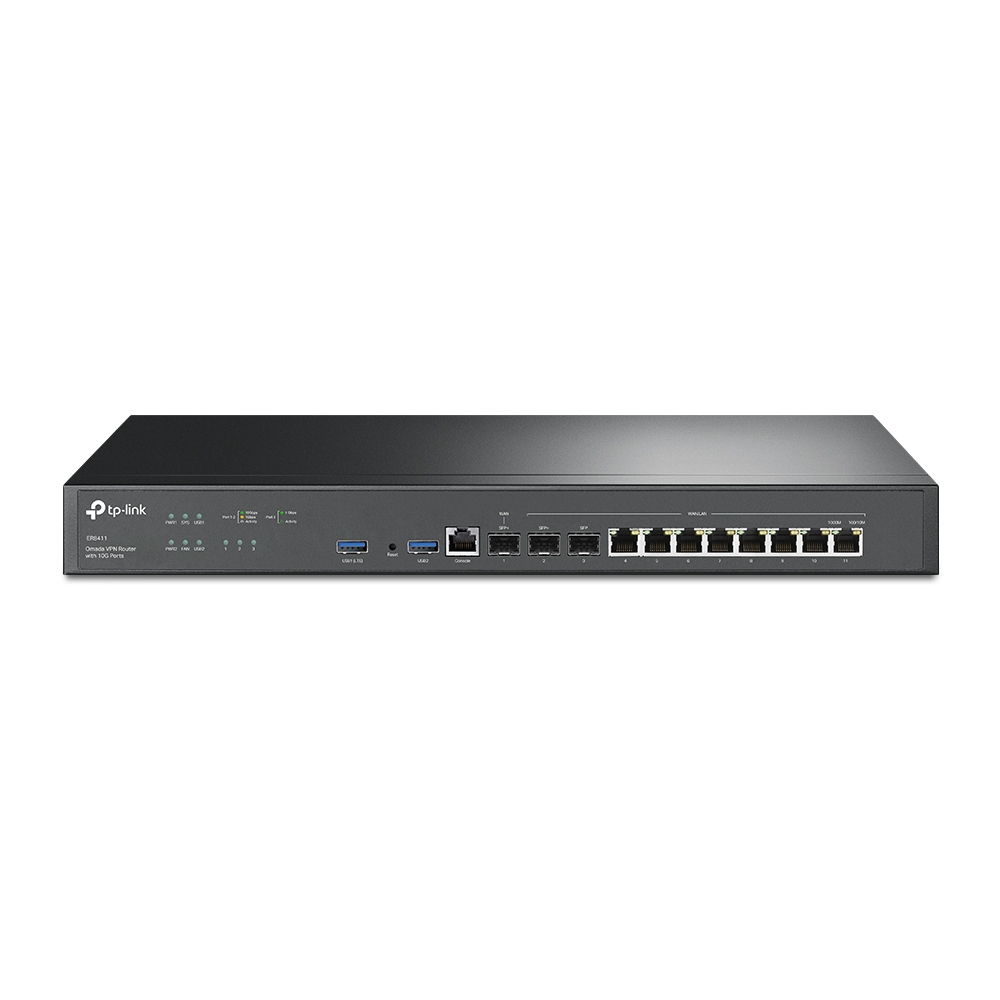 TP-Link Omada WL-Router ER8411 OMADA   10-Port   VPN Router
