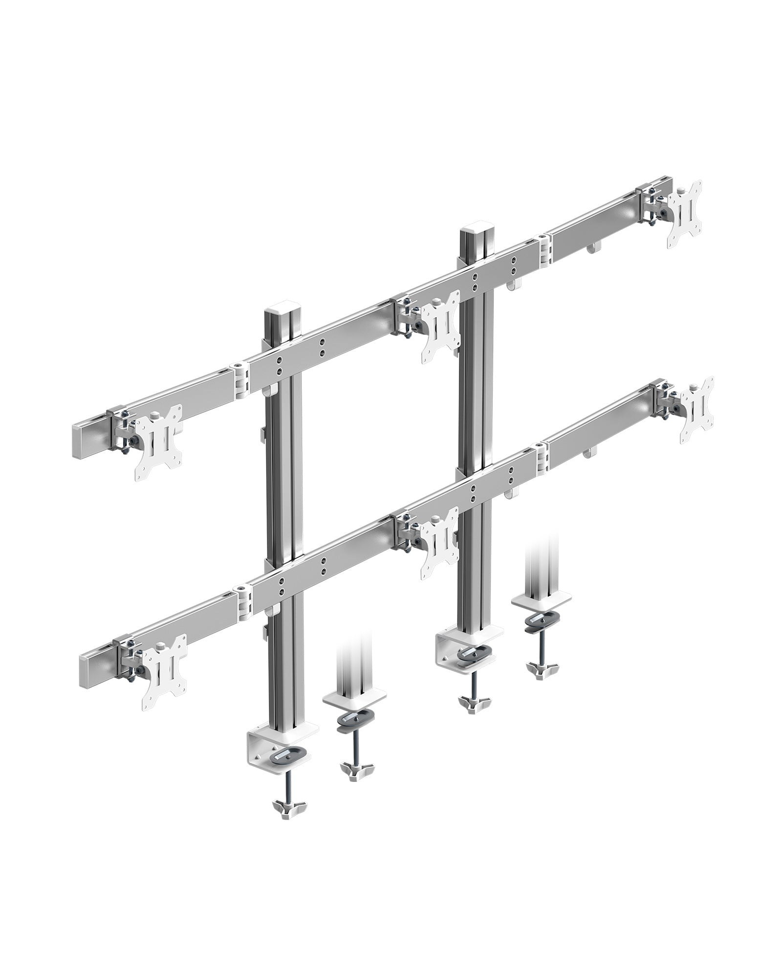 Monitorständer IcyBox für 6x 32