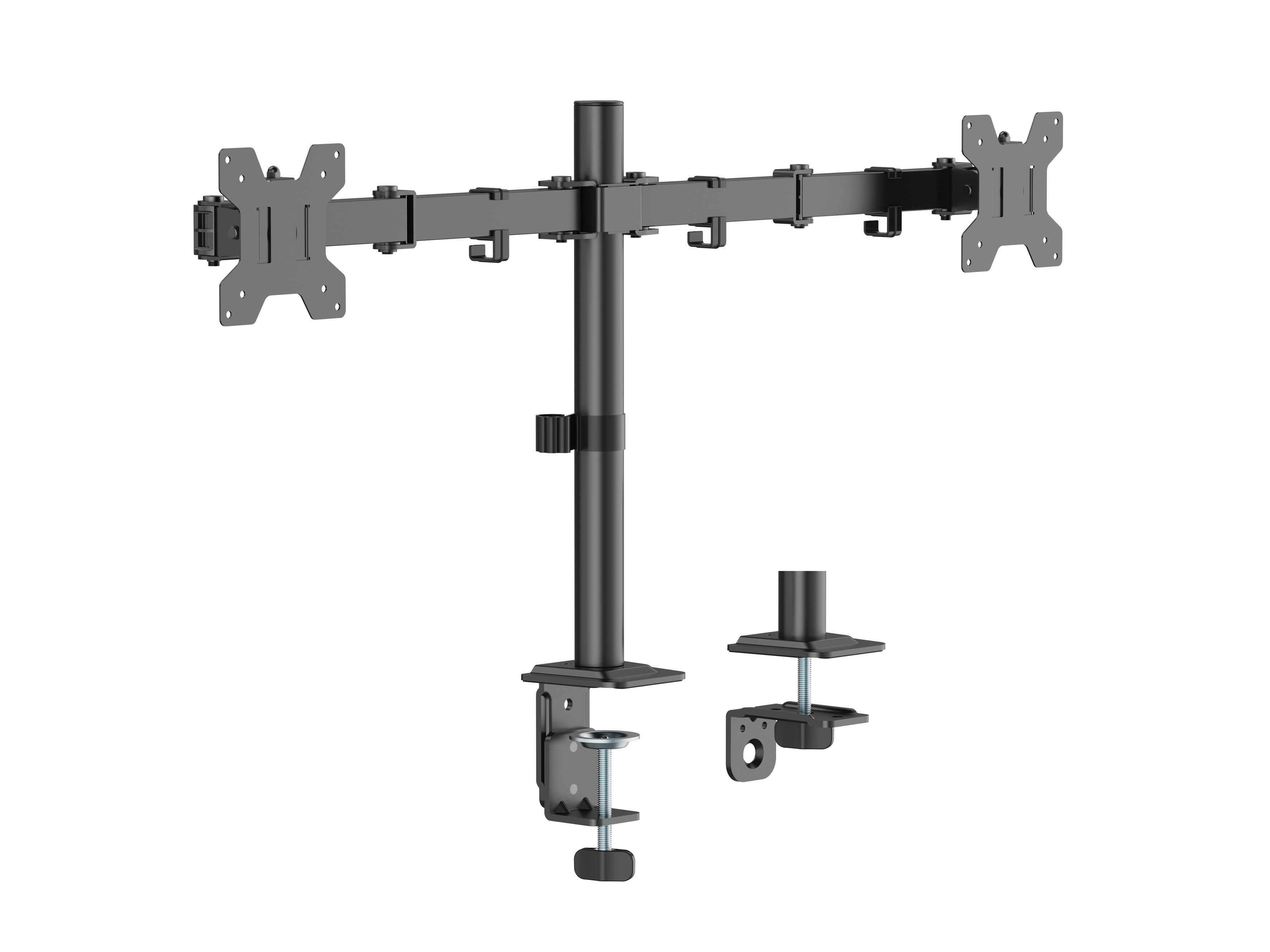 Equip Tischhalterung 17"-32"/&shy;2TFT 360° Gelenkig 10Kg schwarz