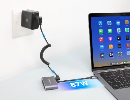 MANHATTAN USB-C auf HDMI & VGA 4in1 Konverter Power Delivery