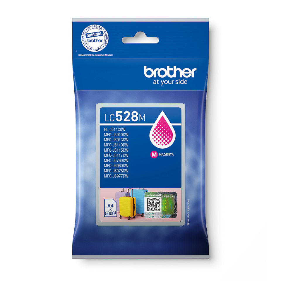 Patrone Brother LC-528M Magenta Patronen Brother