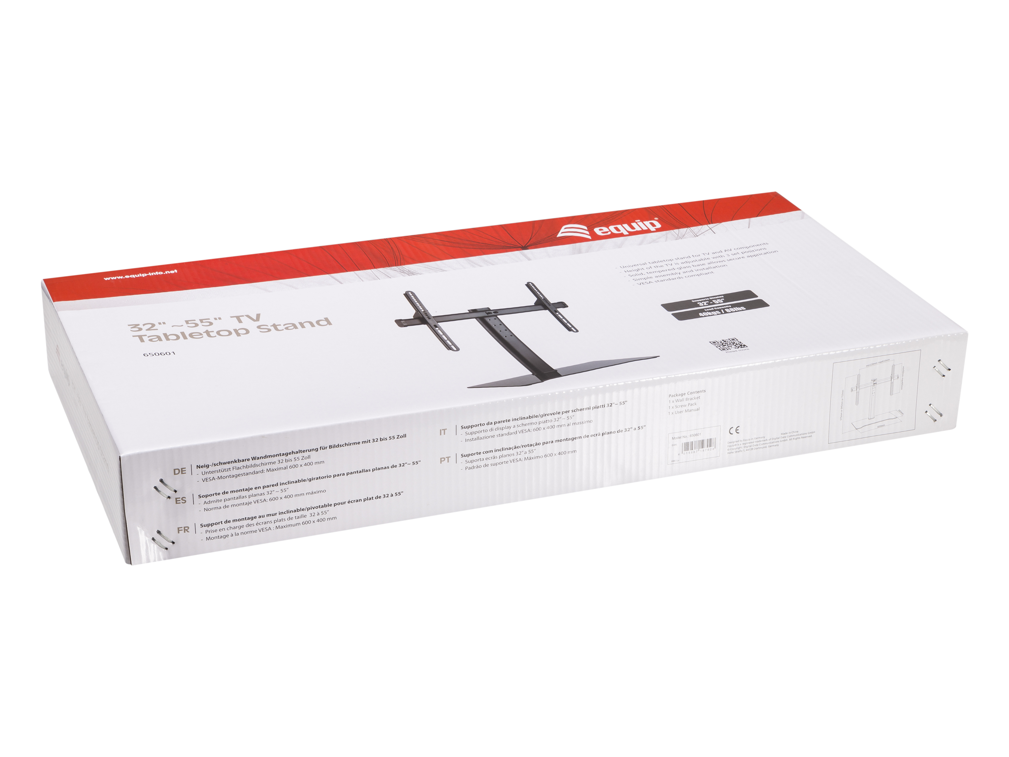 Equip 650601 TV-Halterung 139,7 cm (55) Schwarz