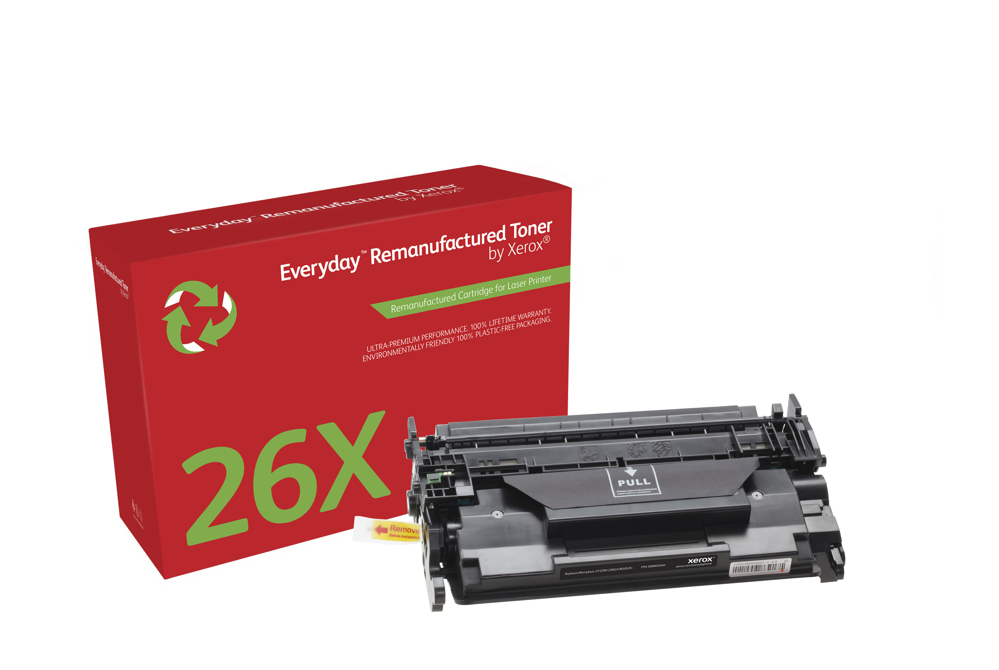 Xerox Toner Everyday HP 26X (CF226X) Black Remanufactured Xerox Toner Everyday HP 26X (CF226X) Black Remanufactured