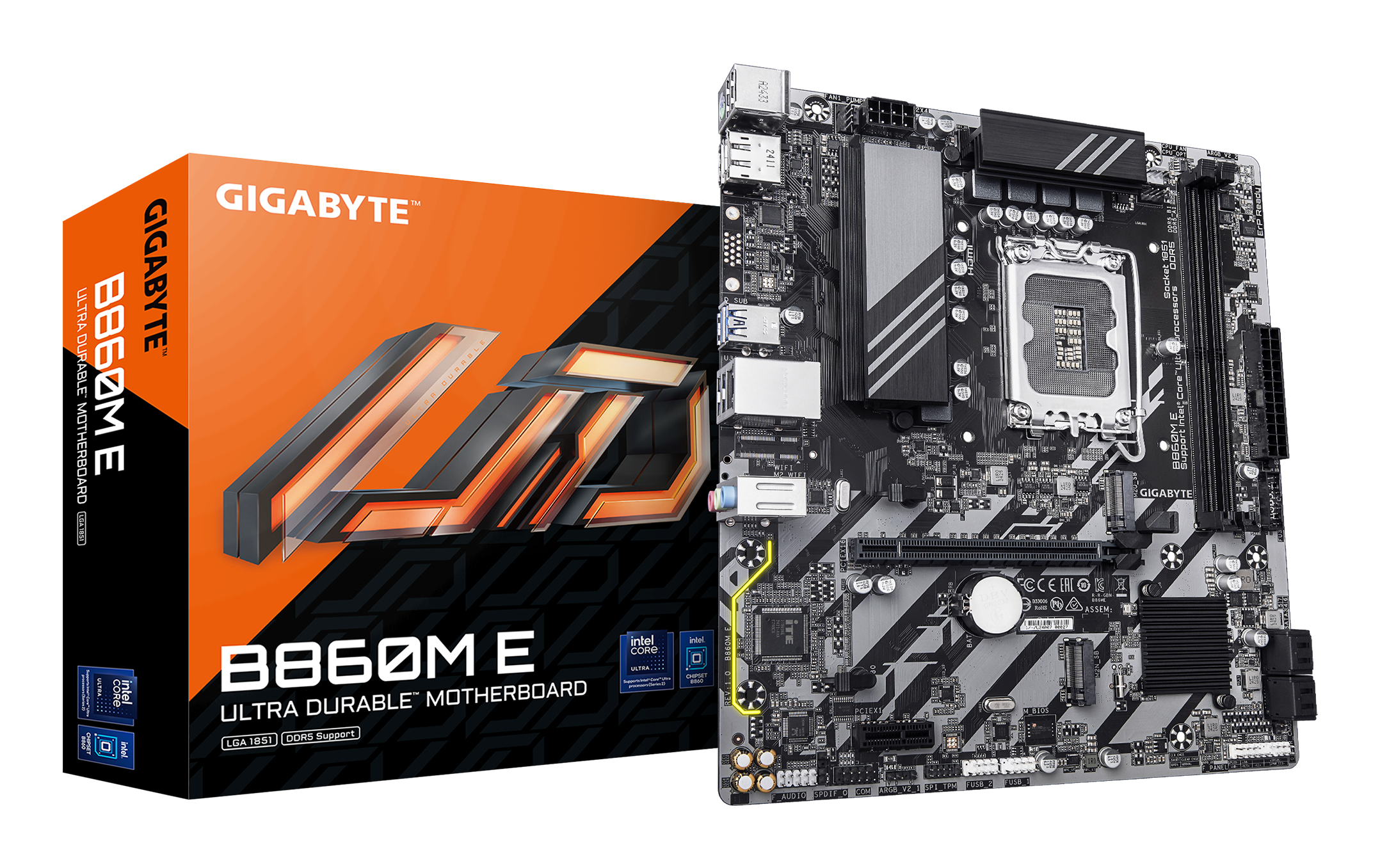 Gigabyte B860M-E (B860,S1841,mATX,DDR5)