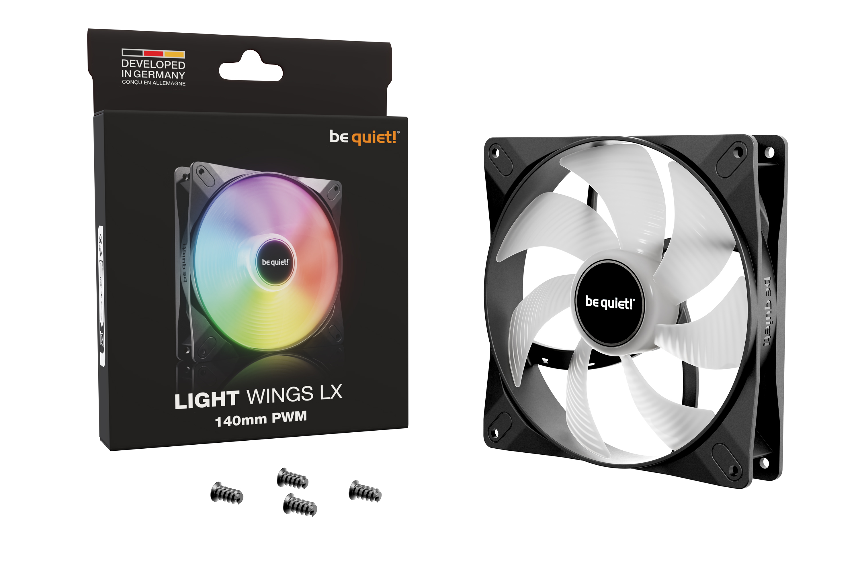 be quiet! Lüfter 140*140*25  Light Wings LX PWM