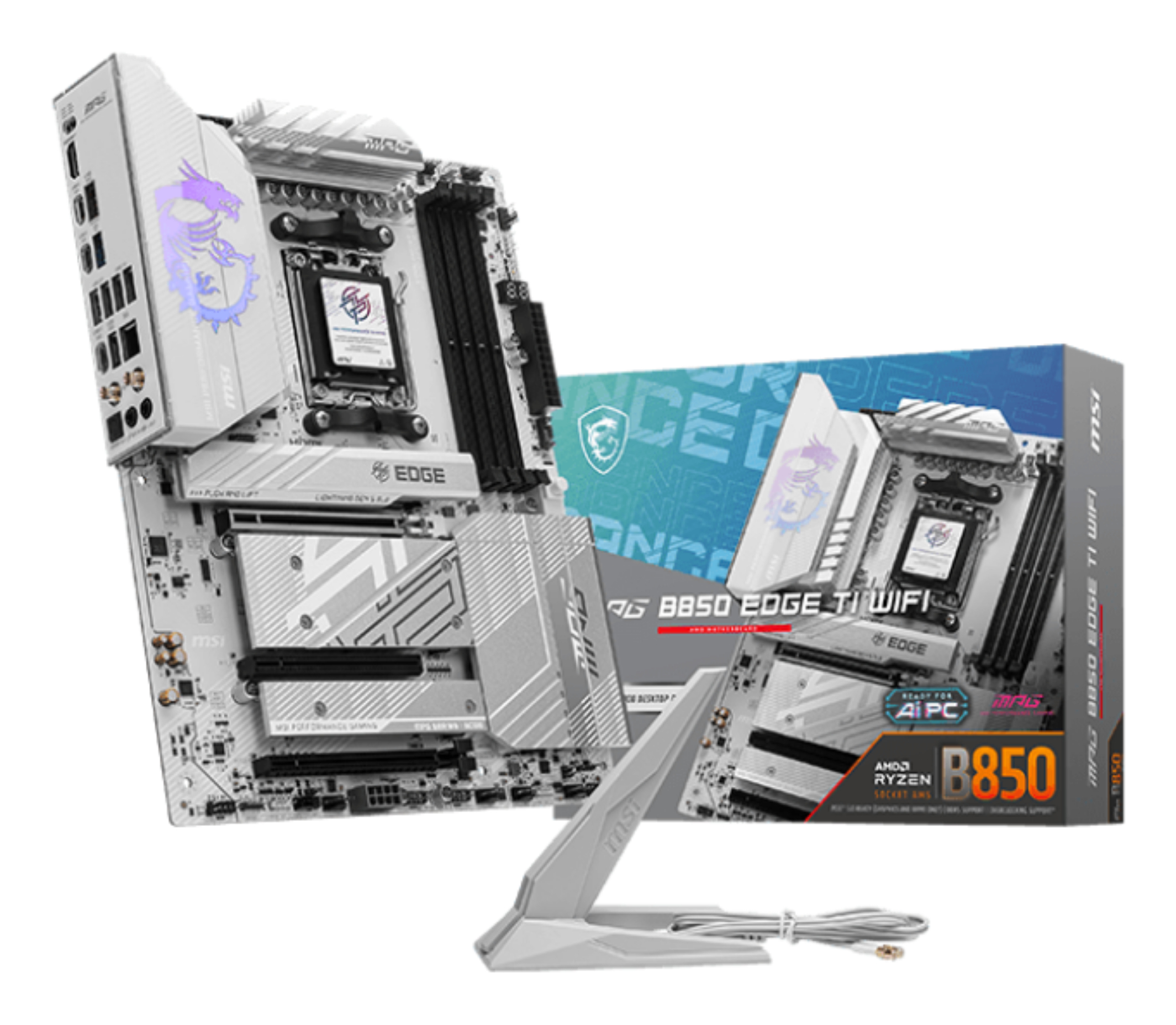 MSI MPG B850 EDGE TI Wifi (B850,AM5,ATX,DDR5)