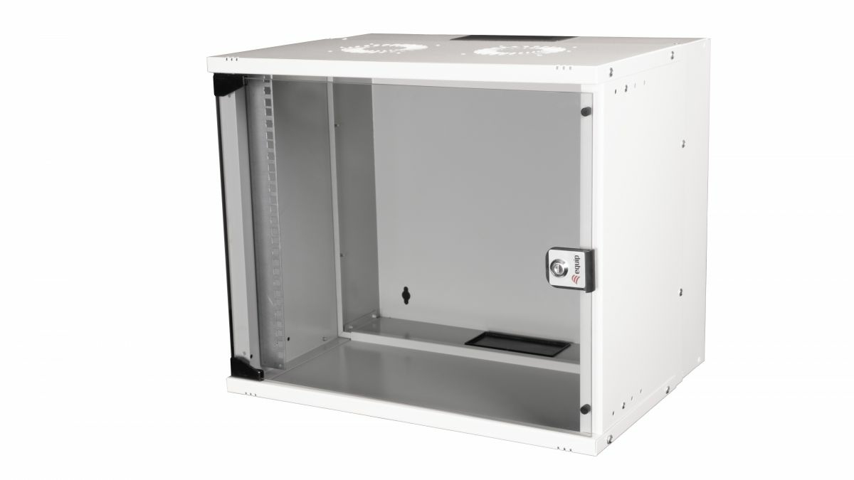 Equip 19" Wandgehäuse Glastür ECO 540x400mm 9U grau Equip 19" Wandgehäuse Glastür ECO 540x400mm 9U grau