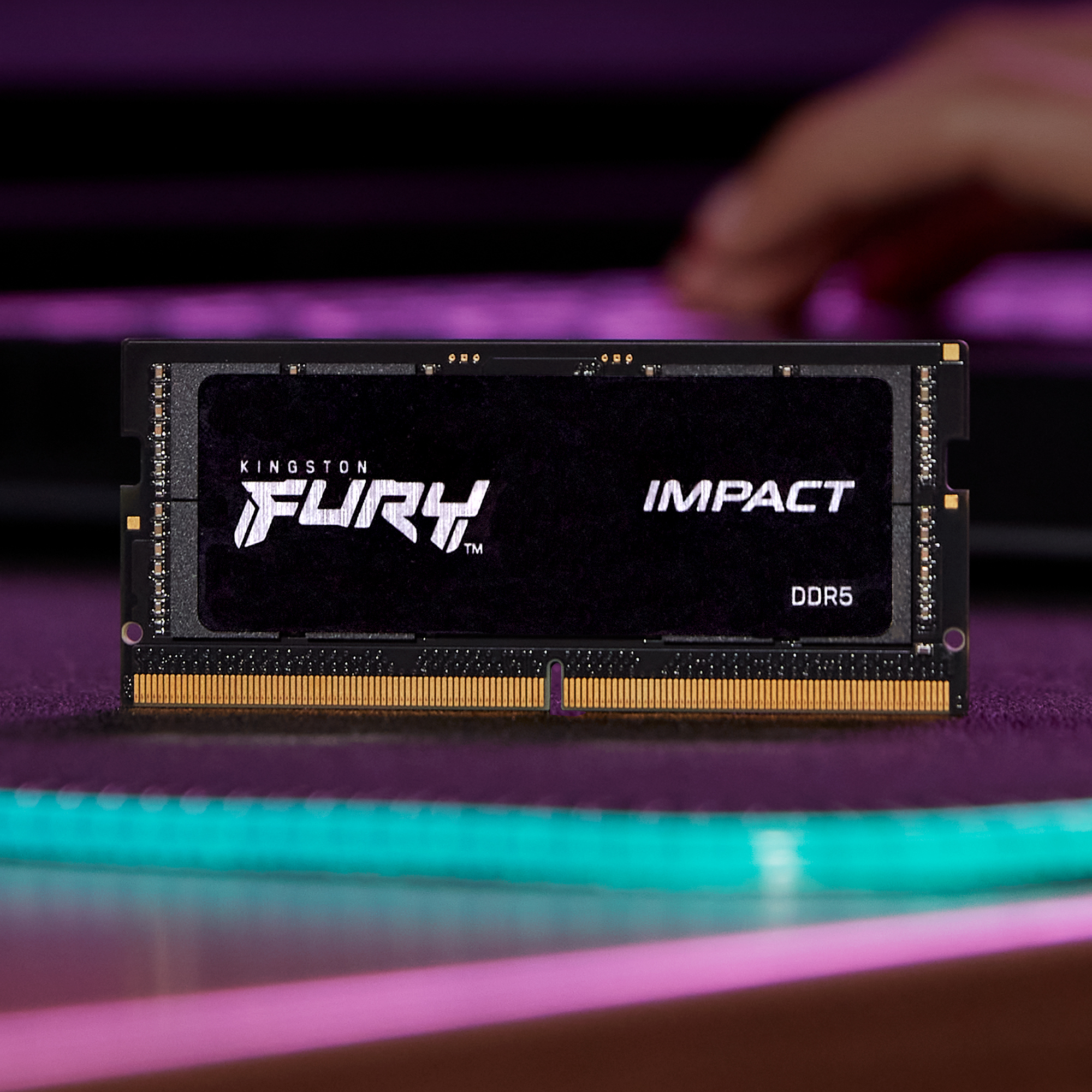 SO DDR5  16GB PC 6000 CL38 Kingston FURY Impact XMP retail Speichermodule