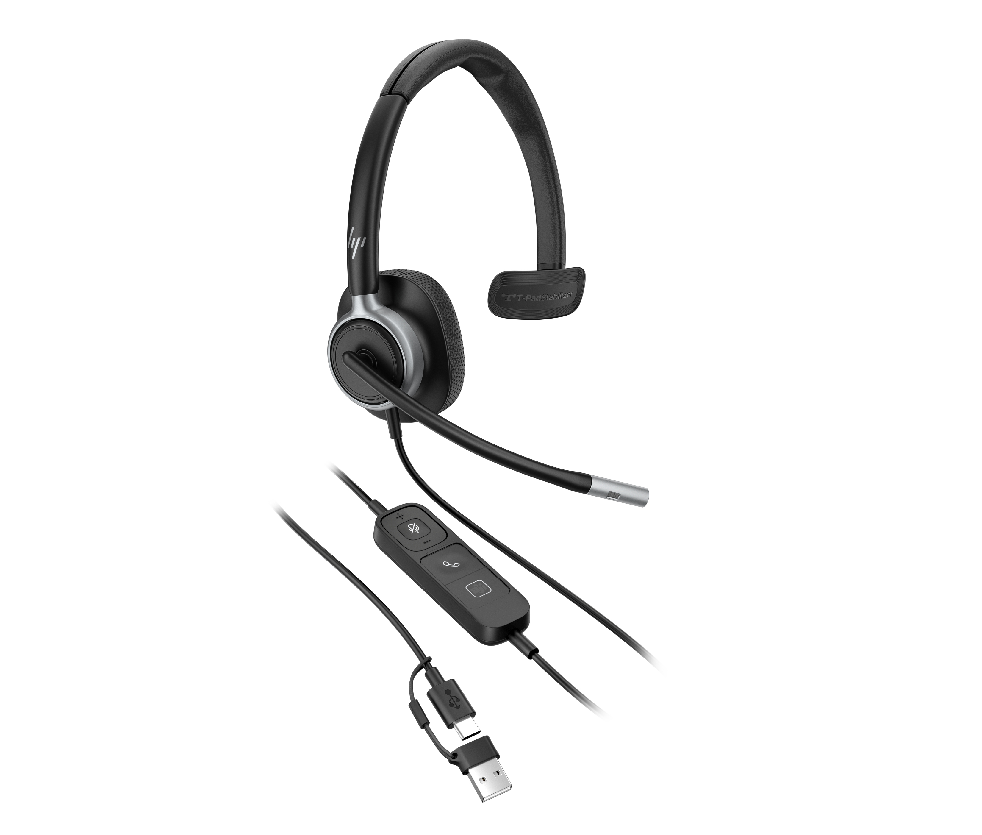 Poly Mission 615 Mono Teams USB-C/A