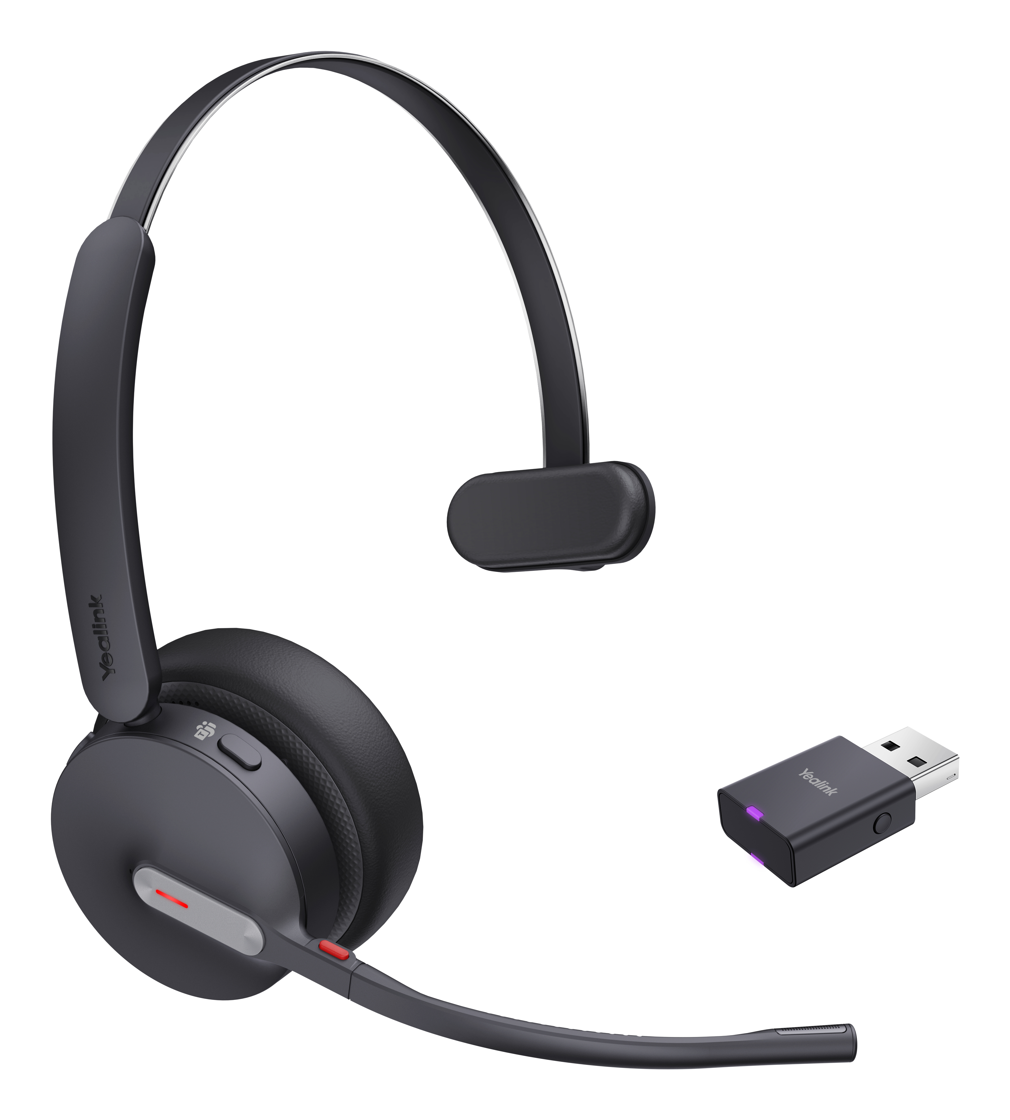 Yealink Headset WH64 Hybrid Mono Teams Kopfhörer & Headsets