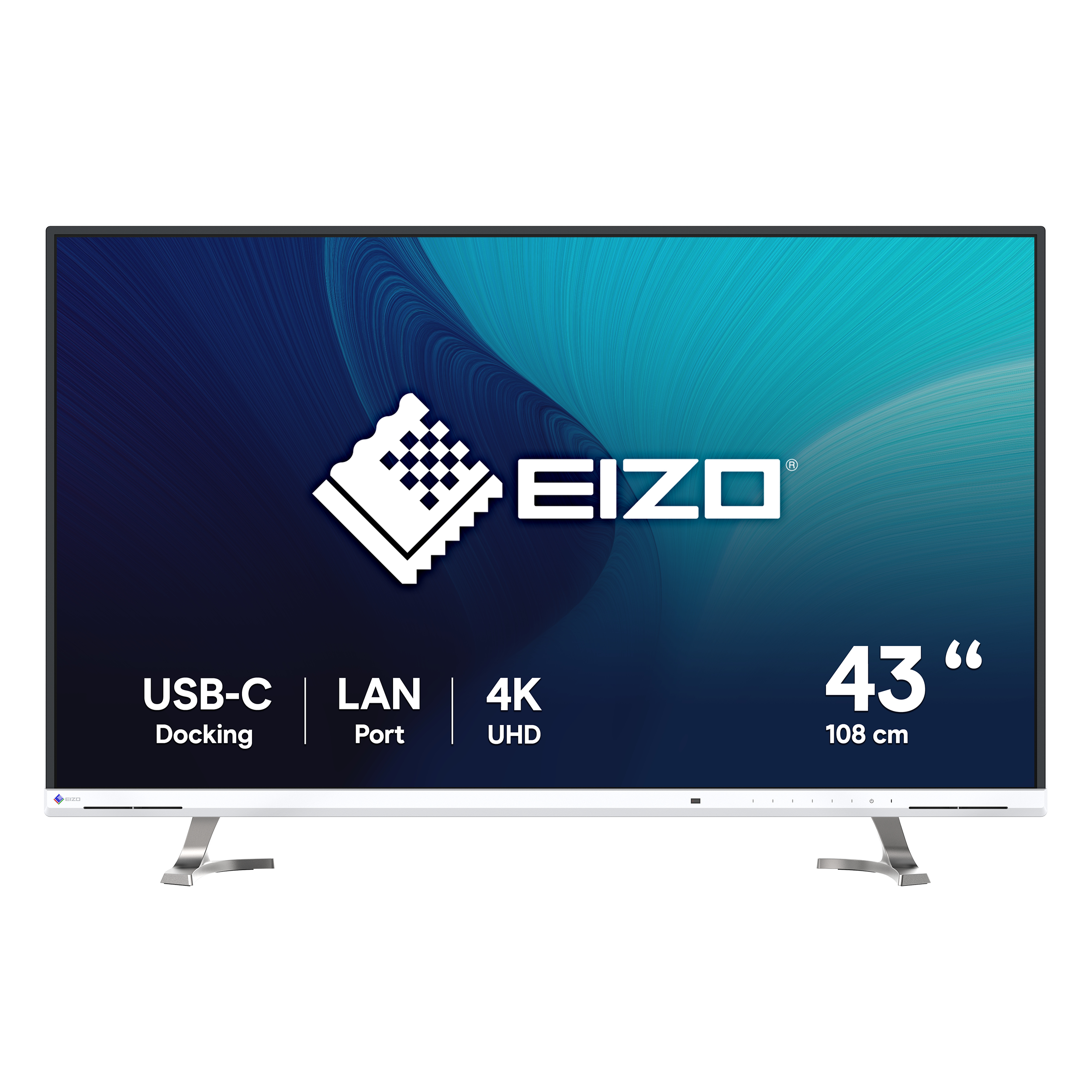 EIZO 108cm (42,5") EV4340X-WT 16:09 4K 2xHDMI+DP+USB-C IPS EIZO 108cm (42,5") EV4340X-WT 16:09 4K 2xHDMI+DP+USB-C IPS