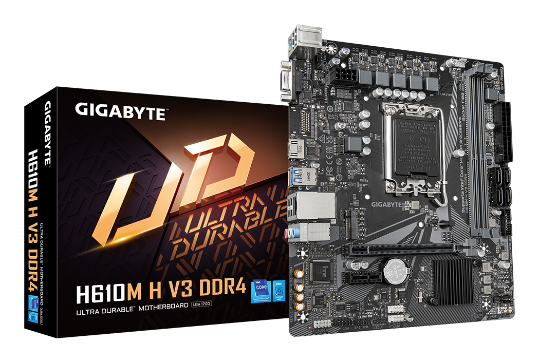 Gigabyte H610M H V3 DDR4 (H610,S1700,mATX,DDR4)