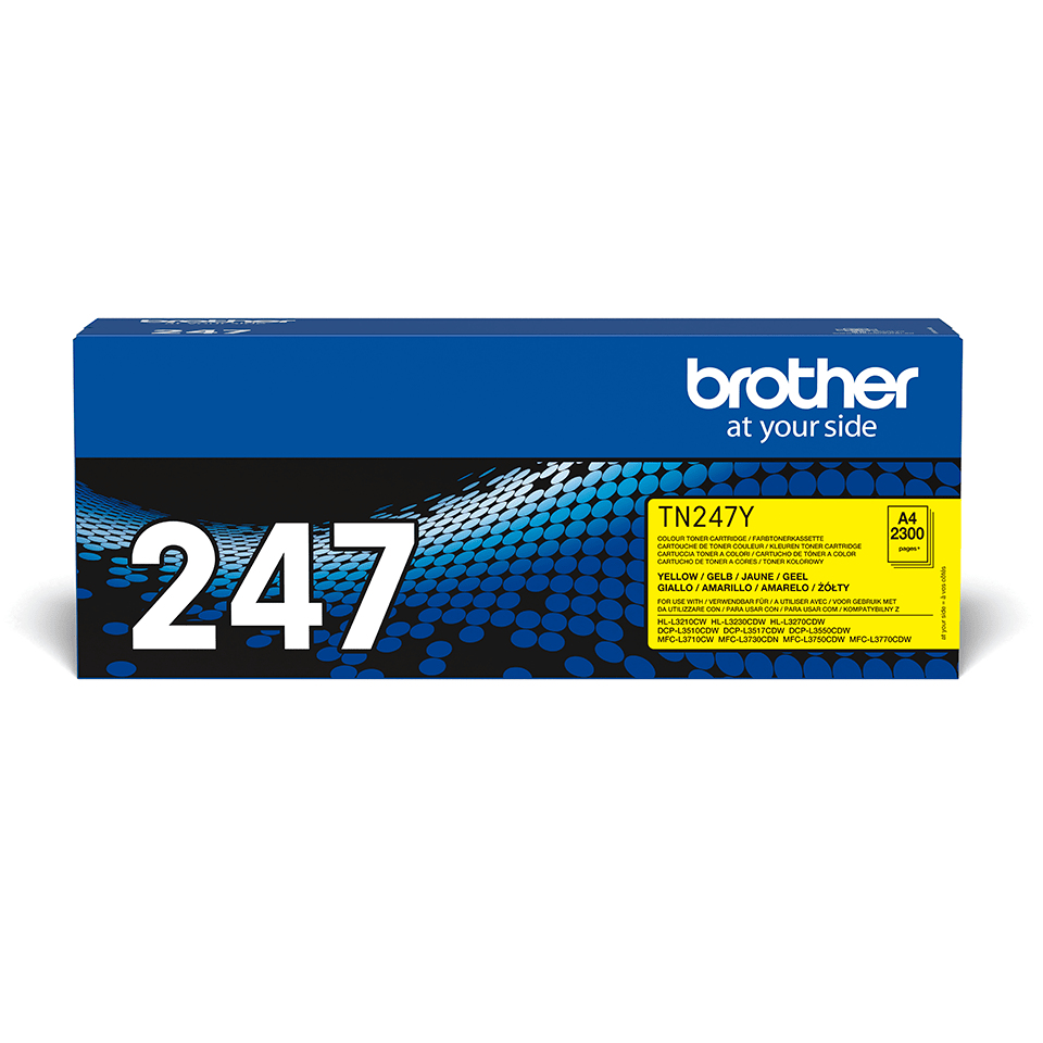 Toner Brother TN-247Y HL-L32XX/&shy;DCP-L35XX/&shy;MFC-L37XX