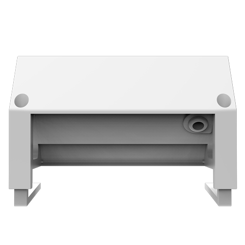 Fellowes Strommodul Schreibtisch 1xSteckdose,USB-A,USB-C wei
