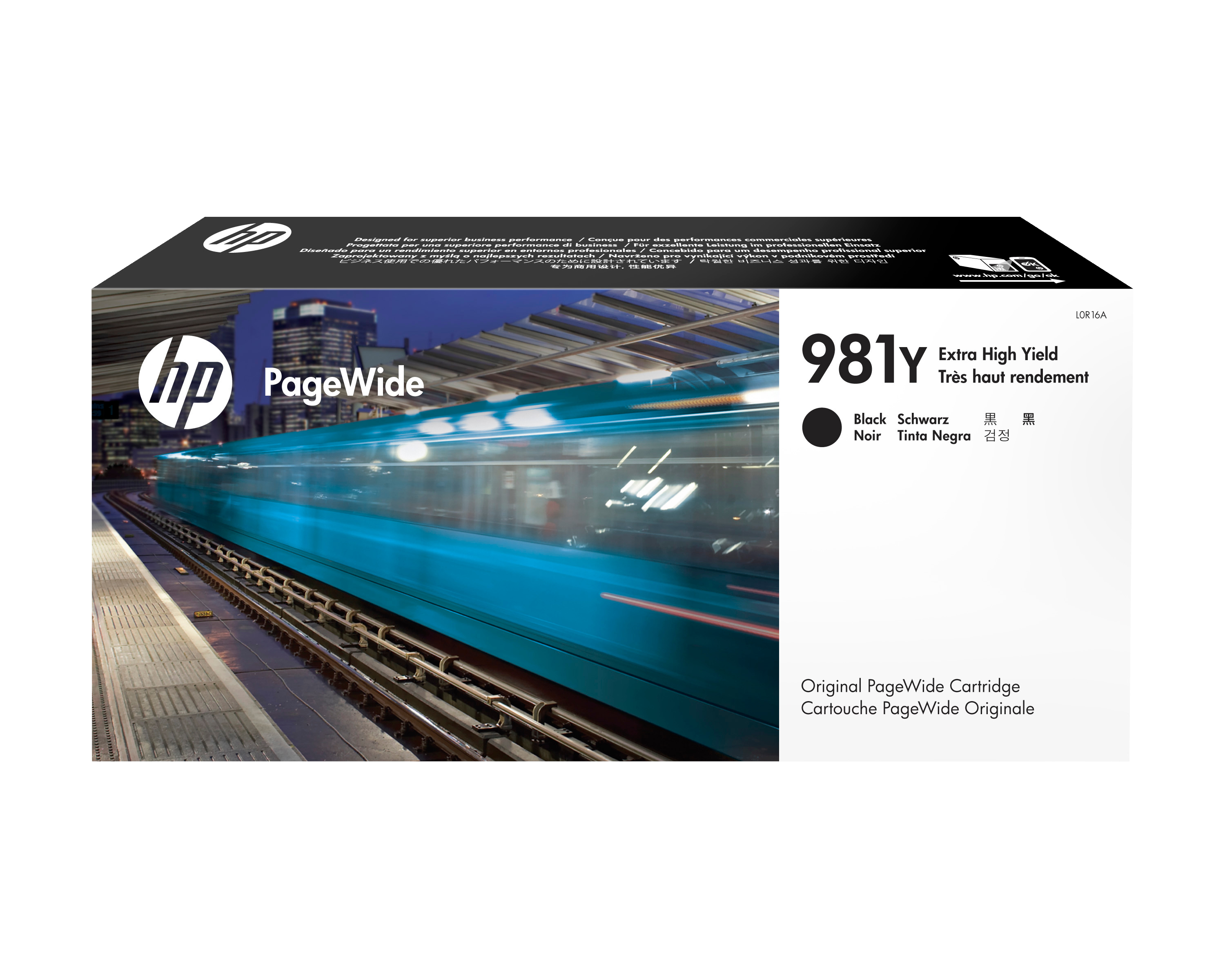HP 981Y Schwarz Tintenpatrone 343,5ml