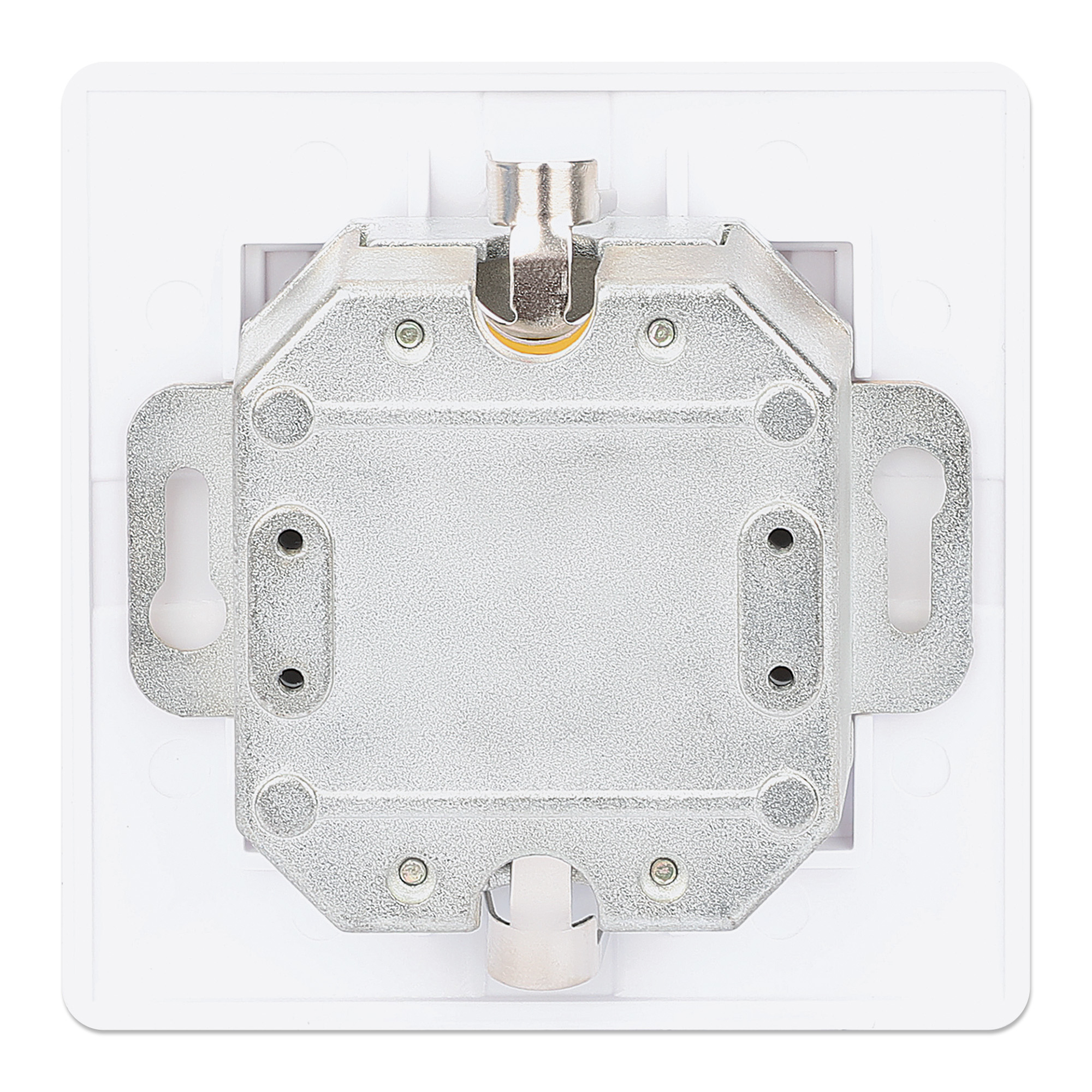 INTELLINET 2-Port Cat6 10G RJ45-Unterputzdose STP weiß