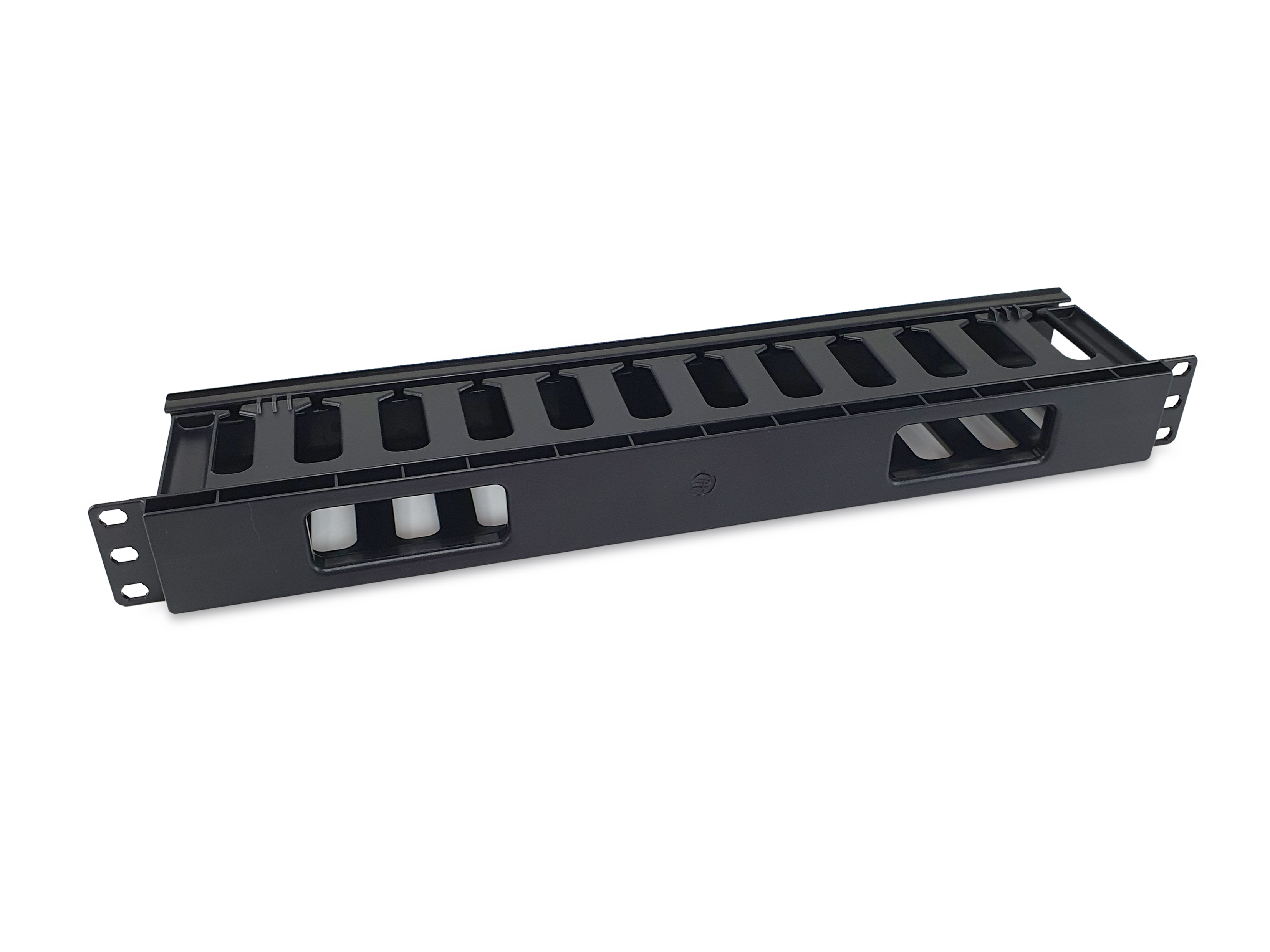 Equip 19 Rack Mount Kabelmanagement-Panel, Schwarz