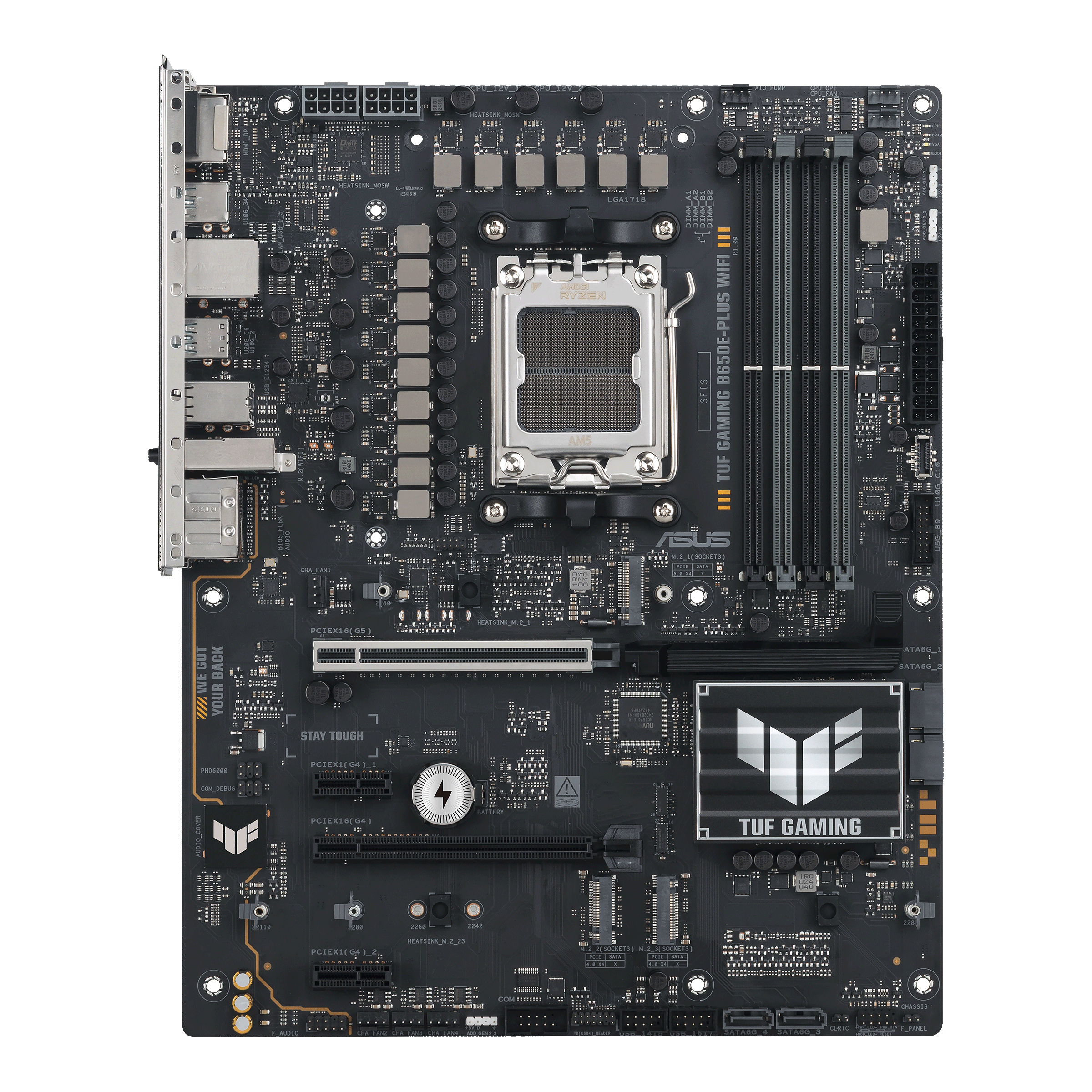 ASUS TUF GAMING B650E-PLUS WIFI (AMD,AM5,DDR5,ATX)