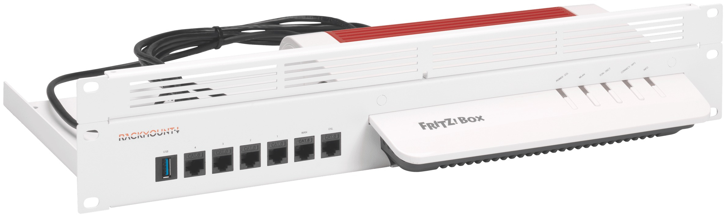 Rackmount.IT Kit for AVM FRITZ!Box 5590/&shy;7590 AX/&shy;6660 Cable