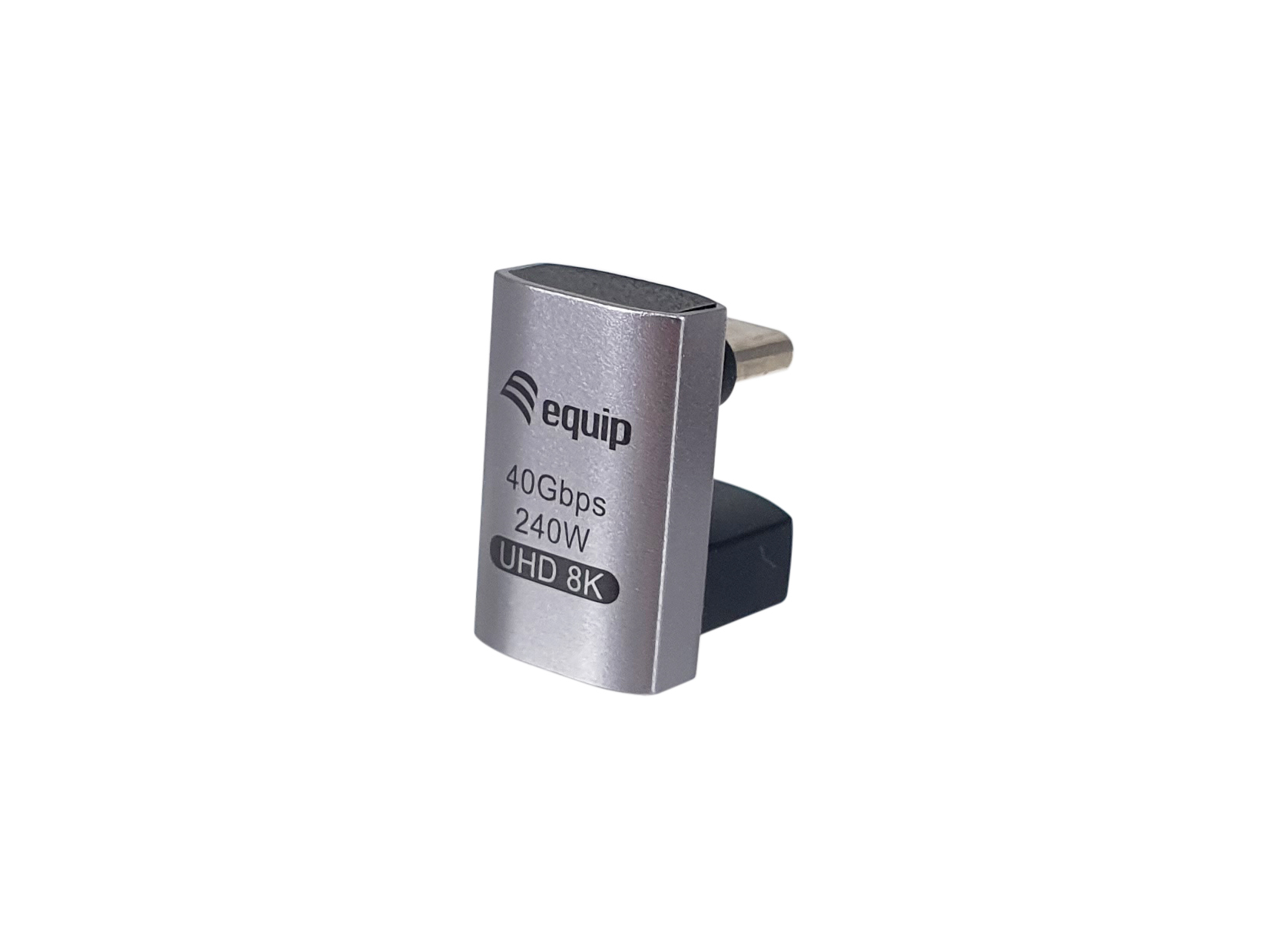 Equip Adapter USB-C->USB-C 180°          40Gbps PD 240W 2Stk Adapter