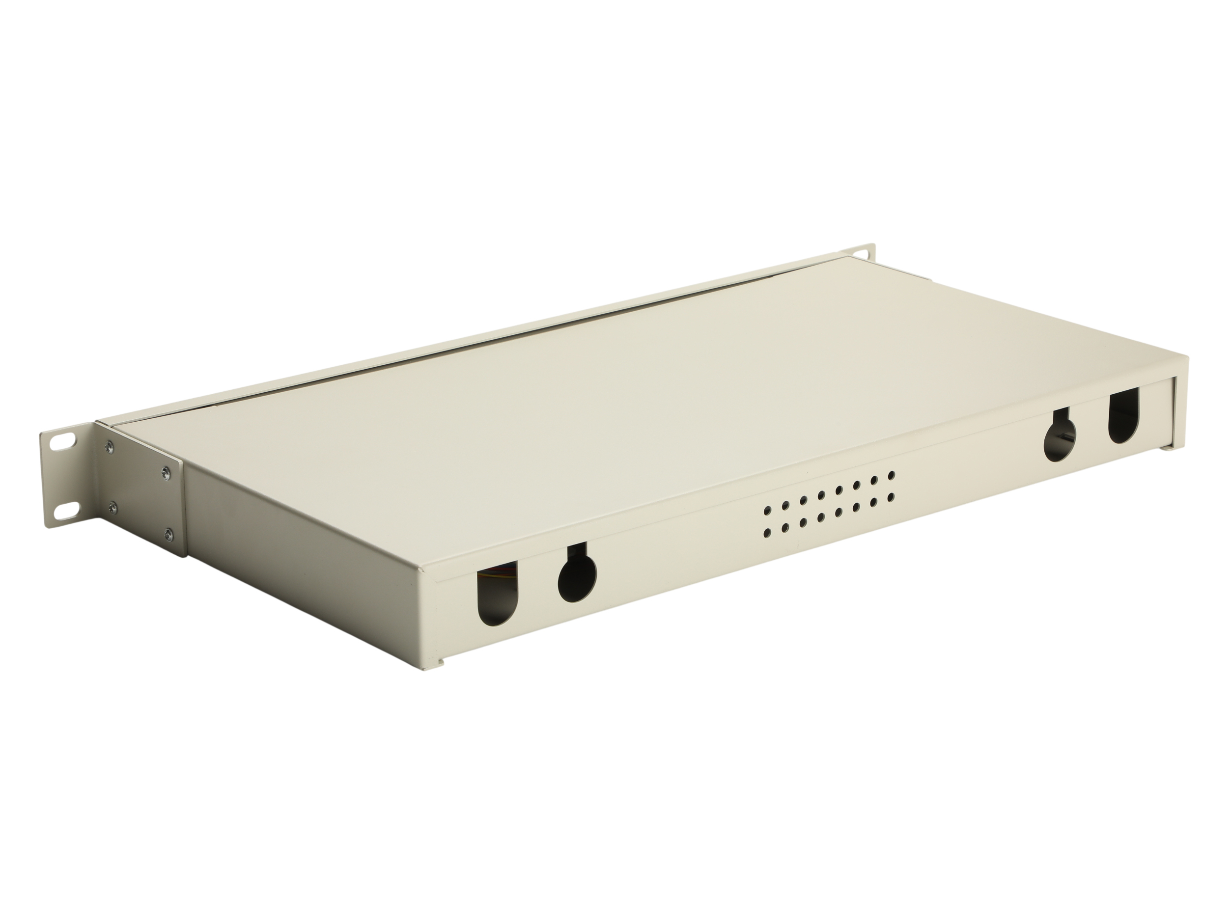 Equip 19" Glasfaser-Space-Box ohne Panel Stahl gr