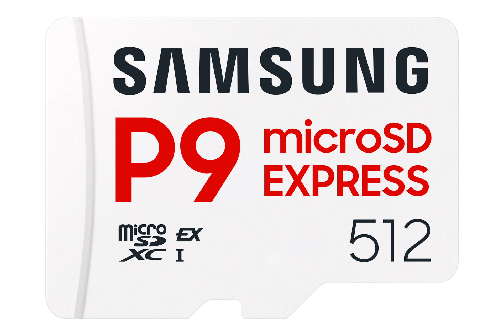 SD MicroSD Card 512GB Samsung SDXC P9 Express (Class10) retail