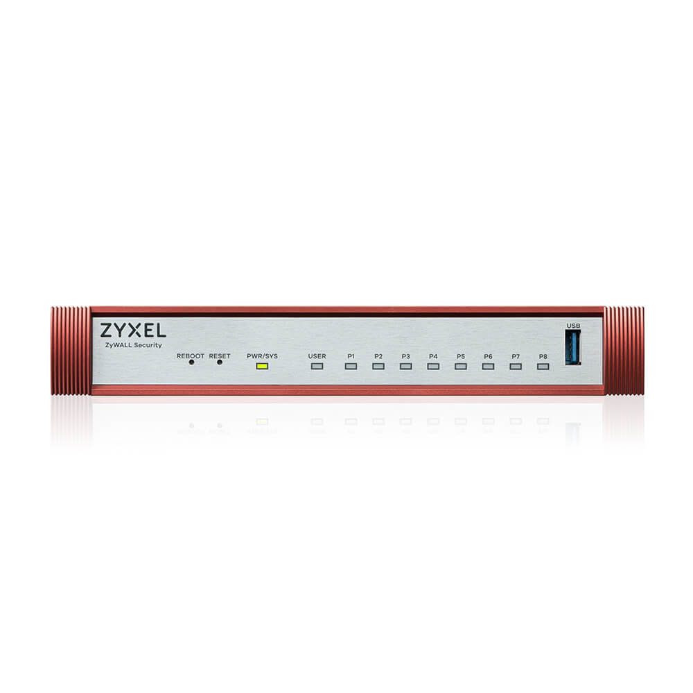 Zyxel USGFLEX 100H Entry Bundle 8x1GBit LAN/&shy;WAN Ports,1xUSB