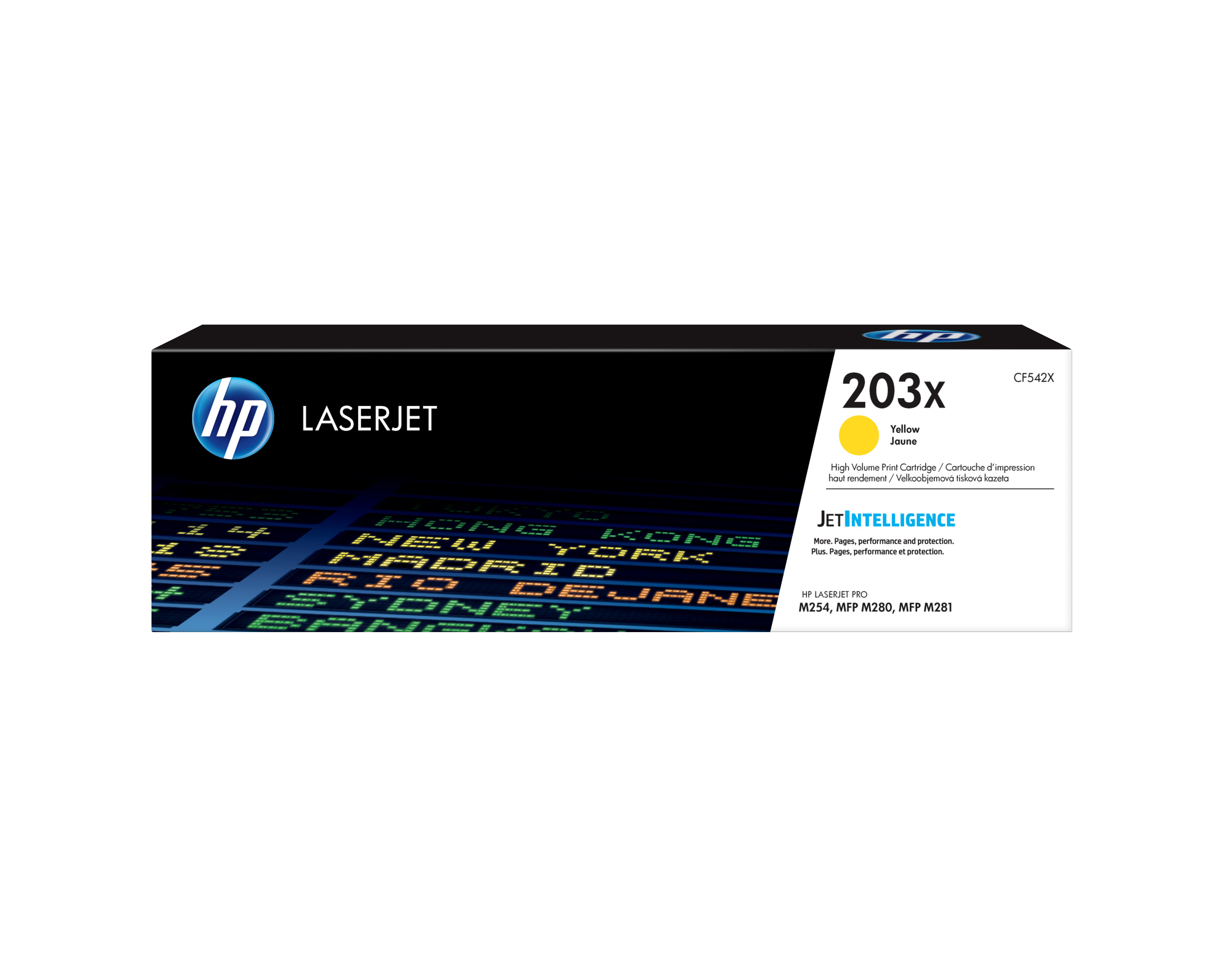HP 203X Gelb LaserJet Tonerpatrone