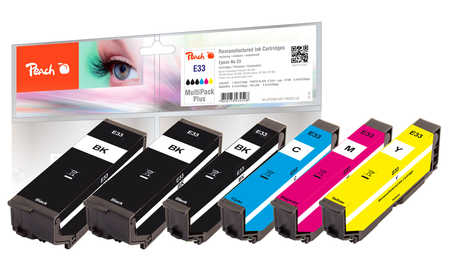 Peach Patrone Epson Nr.33 MultiPackPlus REM,KOM Peach Patrone Epson Nr.33 MultiPackPlus REM,KOM