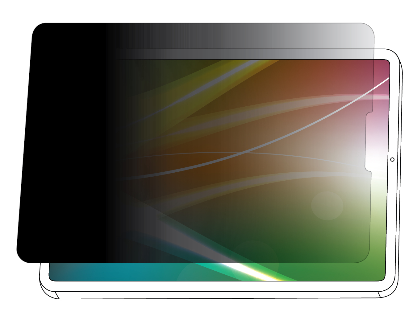 3M Bright Screen Blickschutzf. 10,2" Apple iPad BPTAP001
